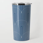 Art Deco Arch Pattern XXIX Travel Mug Gallery Image 1
