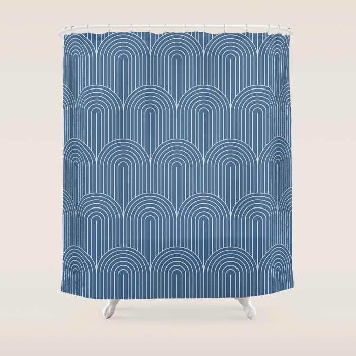 Art Deco Arch Pattern XXIX Shower Curtain Gallery Image 1