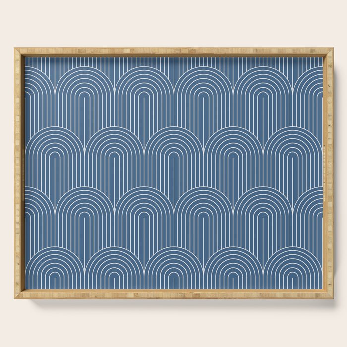 Art Deco Arch Pattern XXIX Serving Tray Gallery Image 1