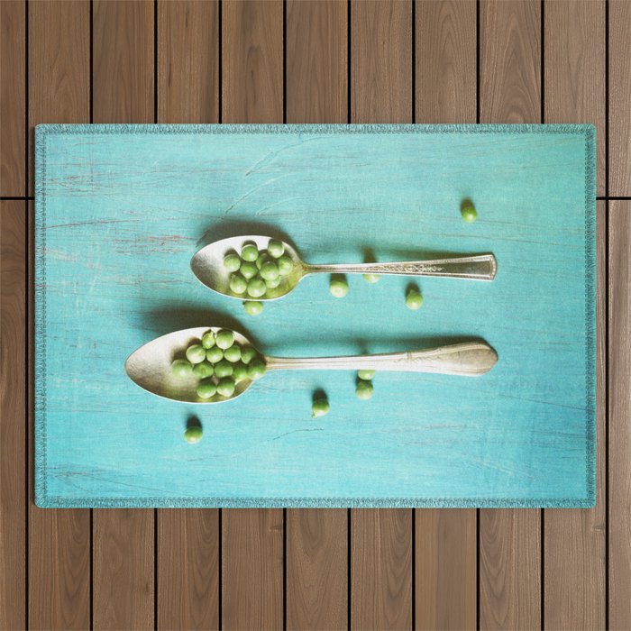 Give Peas a Chance Outdoor Rug Gallery Image 1