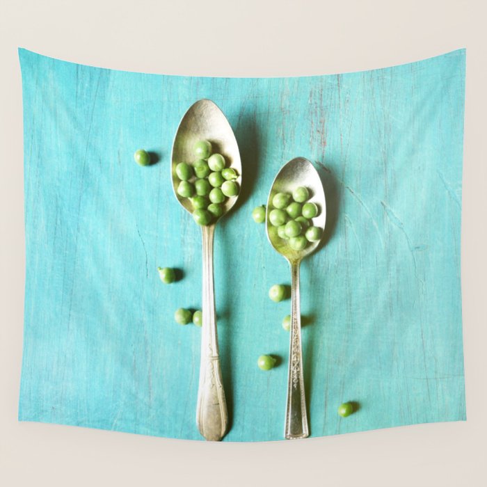 Give Peas a Chance Wall Tapestry Gallery Image 4