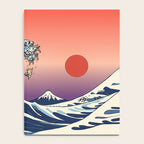 The Great Wave of Pug Notebook Gallery Image 4