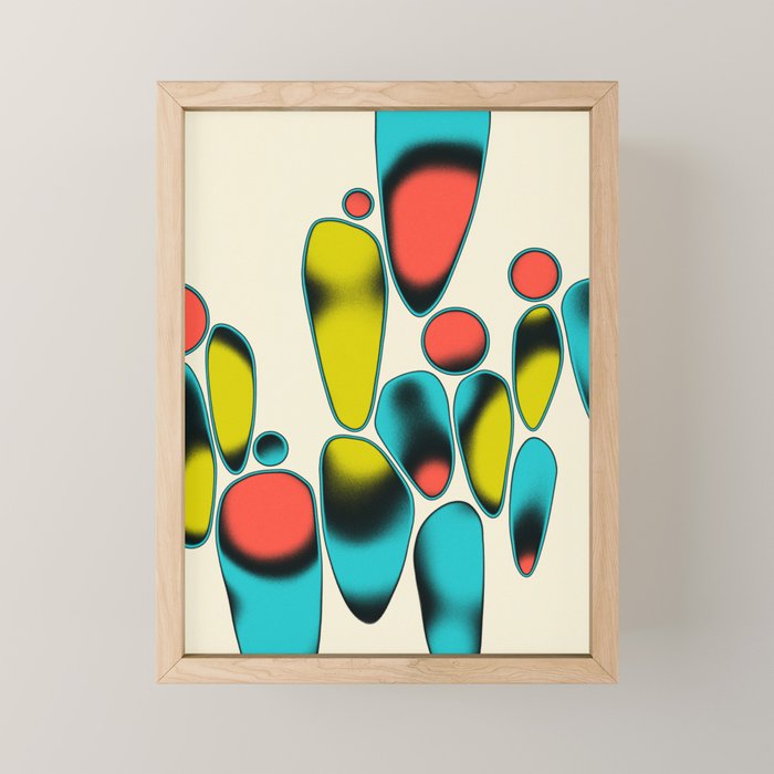 COSMIC JAZZ 3 Mini Art Print Gallery Image 1