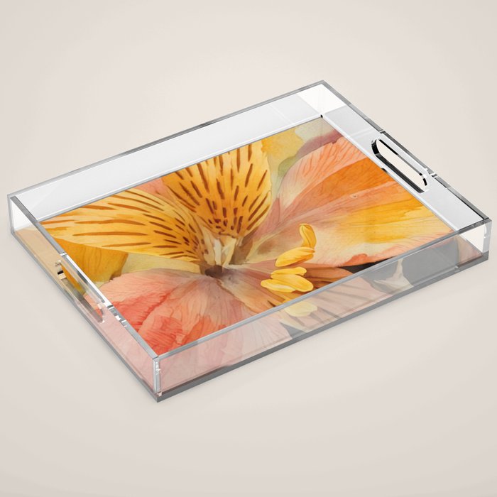 Lily of the Incas Acrylic Tray Gallery Image 1