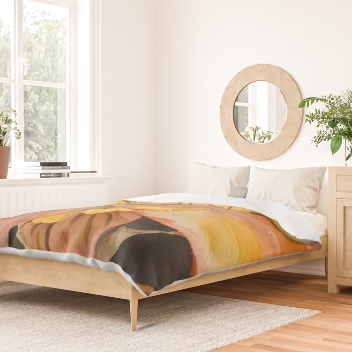 Lily of the Incas Duvet Cover Gallery Image 2