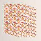 Festive Gingerbread Men and Red Bows Christmas Pattern Wrapping Paper Gallery Image 3