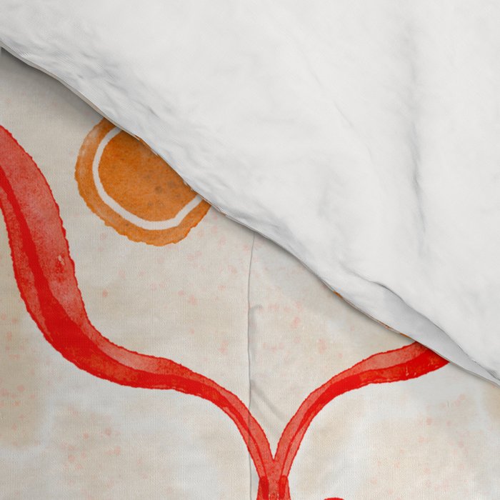 Festive Gingerbread Men and Red Bows Christmas Pattern Comforter Gallery Image 4