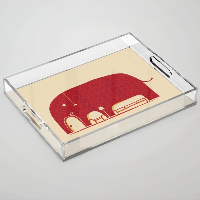 Elephanticus Roomious Acrylic Tray Gallery Image 1