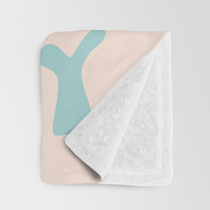 Danish Pastel Retro Inspirational Quote Throw Blanket Gallery Image 3