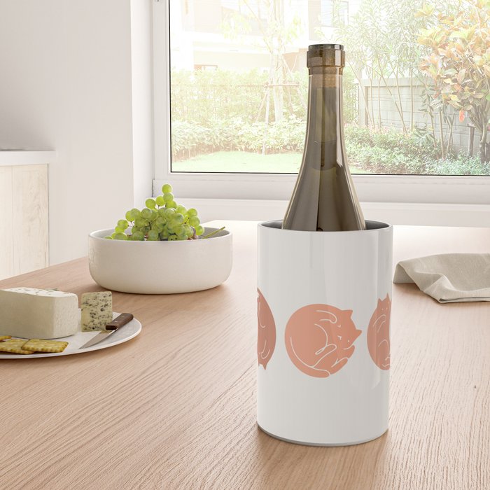 Cat Landscape 142: Cat Moon Wine Chiller Gallery Image 4