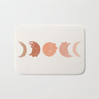 Cat Landscape 142: Cat Moon Bath Mat Gallery Image 1