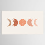 Cat Landscape 142: Cat Moon Tablecloth Gallery Image 2