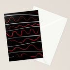 Red Black White Abstract Modern Vector Art Stationery Card Gallery Image 2