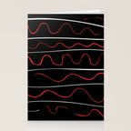 Red Black White Abstract Modern Vector Art Stationery Card Gallery Image 2