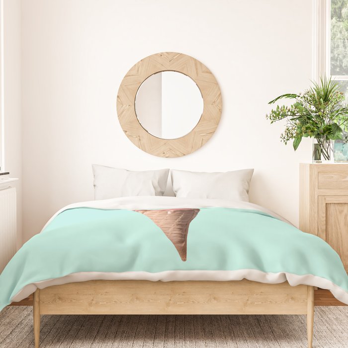 FLAMINGO CONE Duvet Cover Gallery Image 3