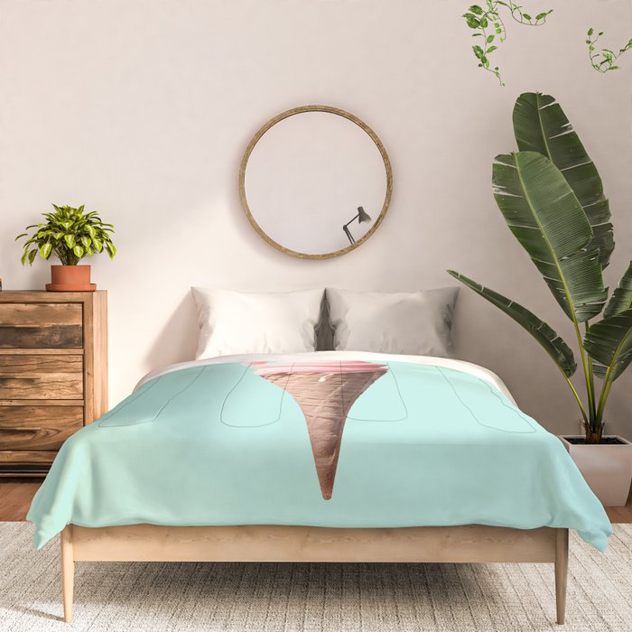 FLAMINGO CONE Comforter Gallery Image 3