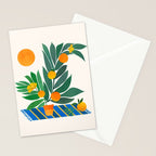 Summer's End With Oranges Stationery Card Gallery Image 2