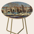 Tom Thomson March 1916 Canadian Landscape Artist Side Table Gallery Image 2