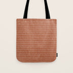 stitched stripes - ginger Tote Bag Gallery Image 1