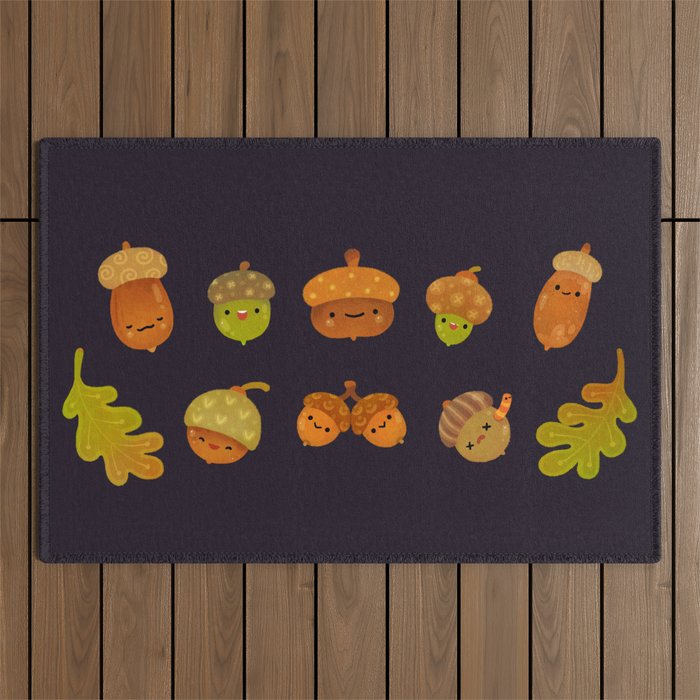 Acorns Outdoor Rug Gallery Image 1
