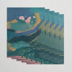 "You Are Worthy" Midnight Background Wrapping Paper Gallery Image 3