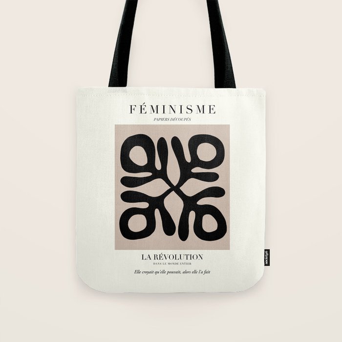 L'ART DU FÃMINISME X â Feminist Art â Matisse Exhibition Poster Tote Bag Gallery Image 1