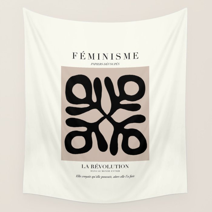 L'ART DU FÃMINISME X â Feminist Art â Matisse Exhibition Poster Wall Tapestry Gallery Image 4