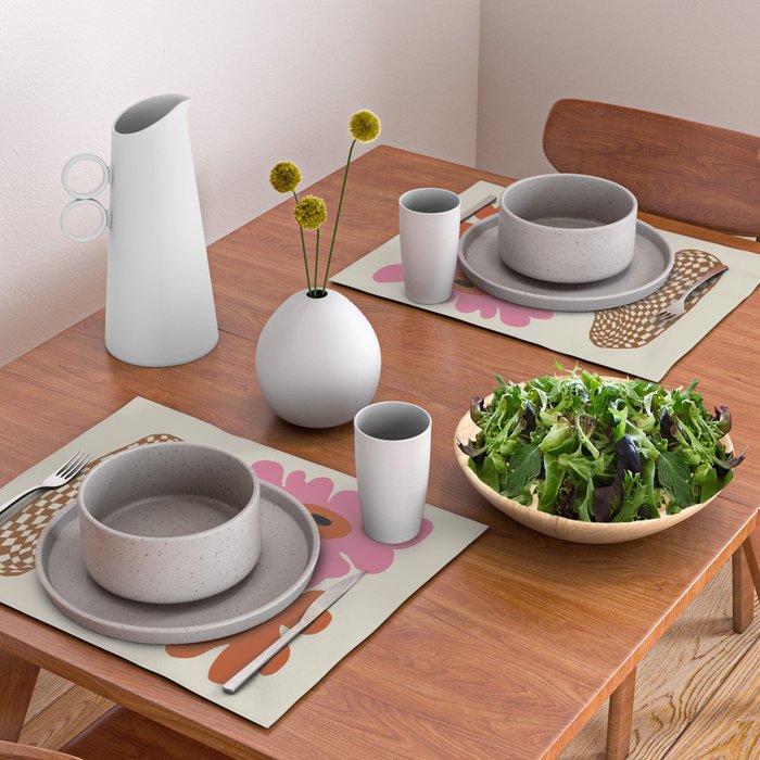 Happy flower pot  Placemat Gallery Image 2