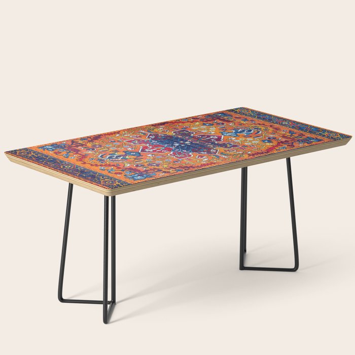 Saffron Elegance: Timeless Berber Atlas Moroccan Aesthetics Coffee Table Gallery Image 1