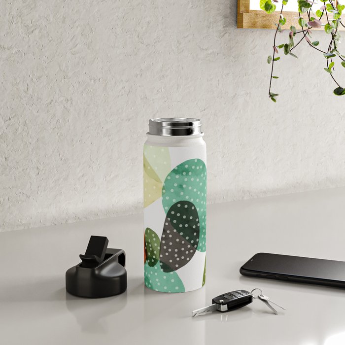 Cactus watercolor Water Bottle Gallery Image 5