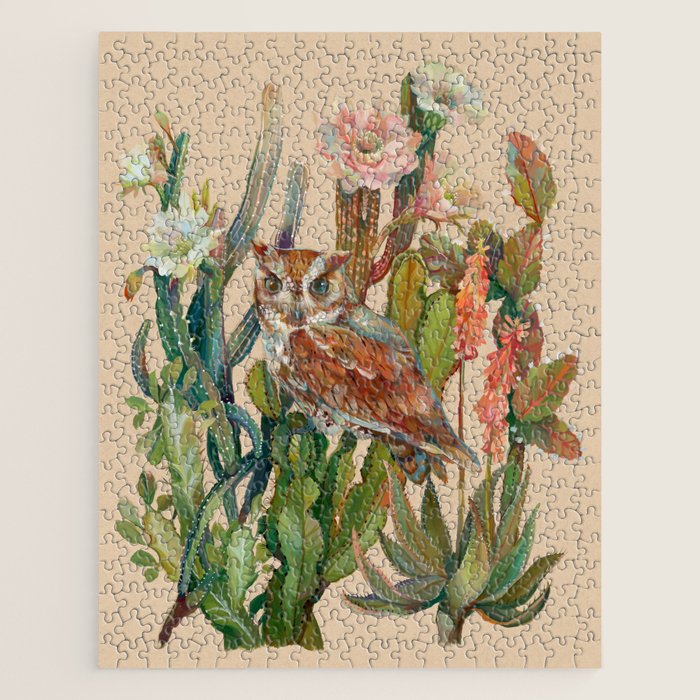 Desert Owl Jigsaw Puzzle Gallery Image 1