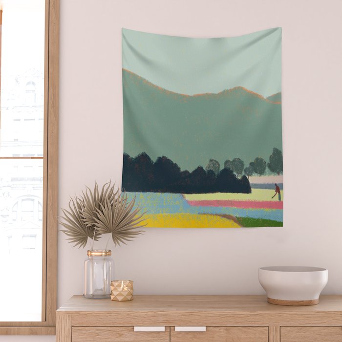 Country part 2 Wall Tapestry Gallery Image 2