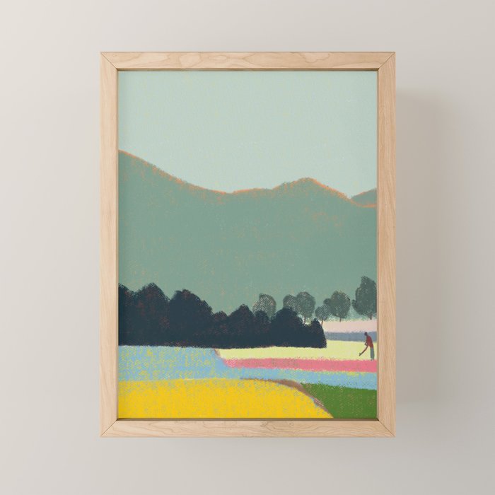 Country part 2 Mini Art Print Gallery Image 1