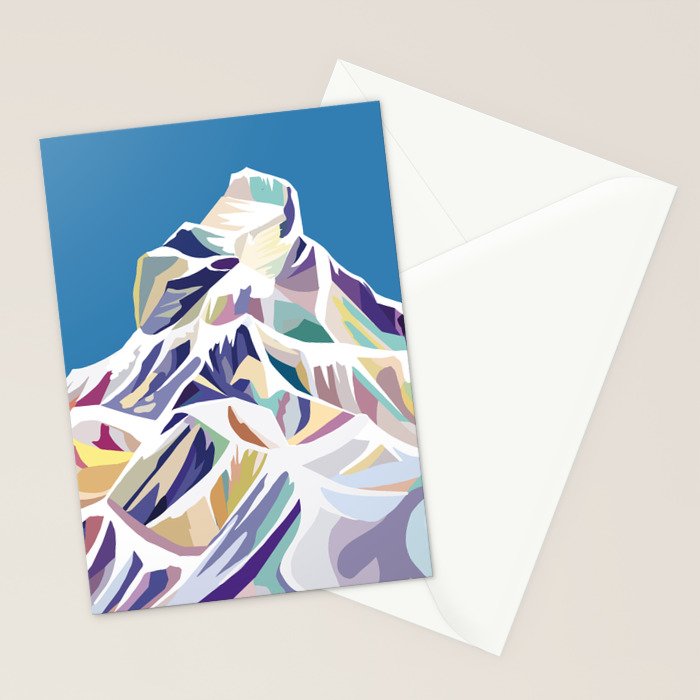Klein Matterhorn Stationery Card Gallery Image 2