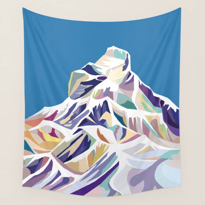 Klein Matterhorn Wall Tapestry Gallery Image 4