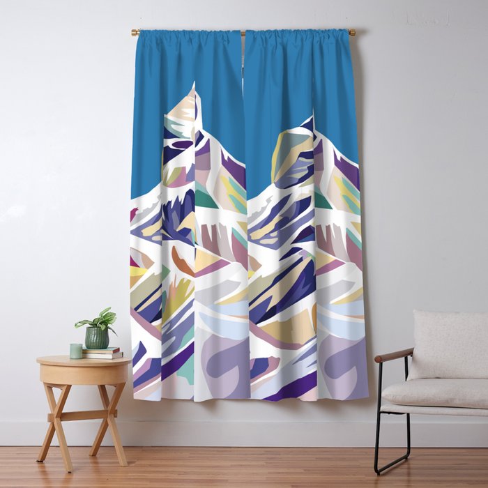 Klein Matterhorn Window Curtain Gallery Image 1