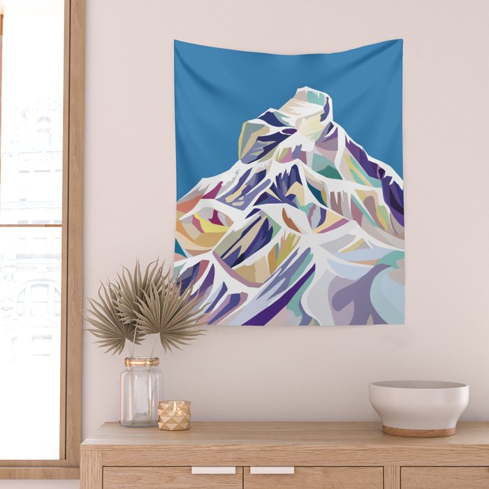 Klein Matterhorn Wall Tapestry Gallery Image 2