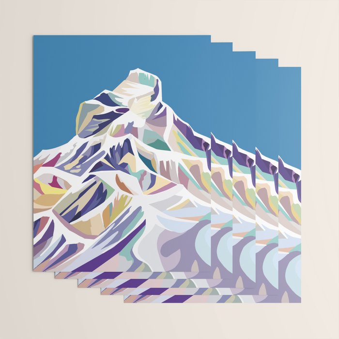 Klein Matterhorn Wrapping Paper Gallery Image 3