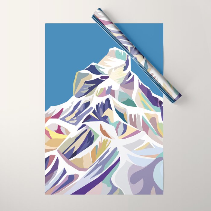 Klein Matterhorn Wrapping Paper Gallery Image 1
