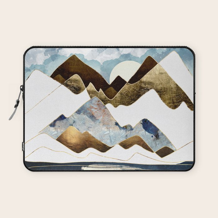Minimal Abstract Mountains Laptop Sleeve Gallery Image 1