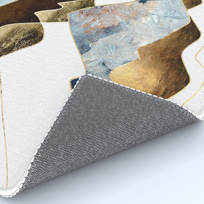 Minimal Abstract Mountains Rug Gallery Image 4
