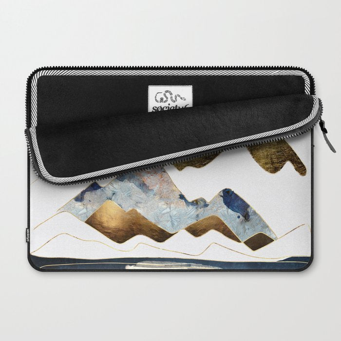 Minimal Abstract Mountains Laptop Sleeve Gallery Image 2