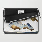 Minimal Abstract Mountains Laptop Sleeve Gallery Image 2