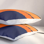 Farida - 70s Vintage Style Retro Stripes Pillow Sham Gallery Image 3