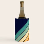 Farida - 70s Vintage Style Retro Stripes Wine Chiller Gallery Image 2