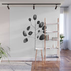 Watercolor Leaves Wall Mural Gallery Image 1