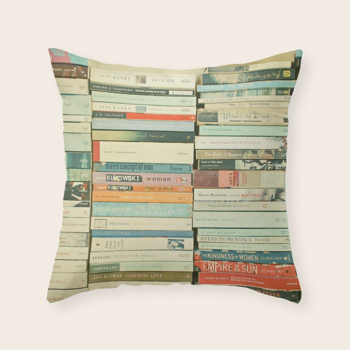 Bookworm Throw Pillow Gallery Image 6