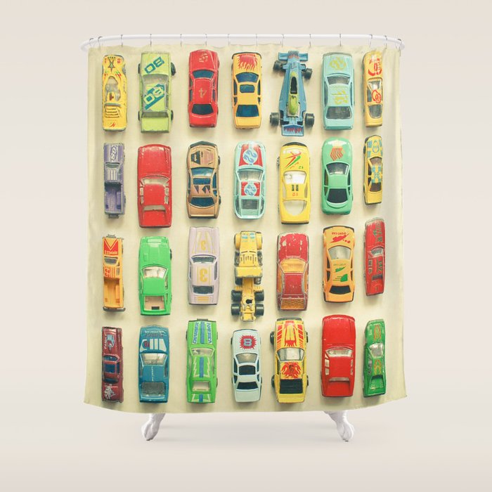 Car Park Shower Curtain Gallery Image 1