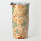 Pink Flowers on a Spring Day Travel Mug Gallery Image 3