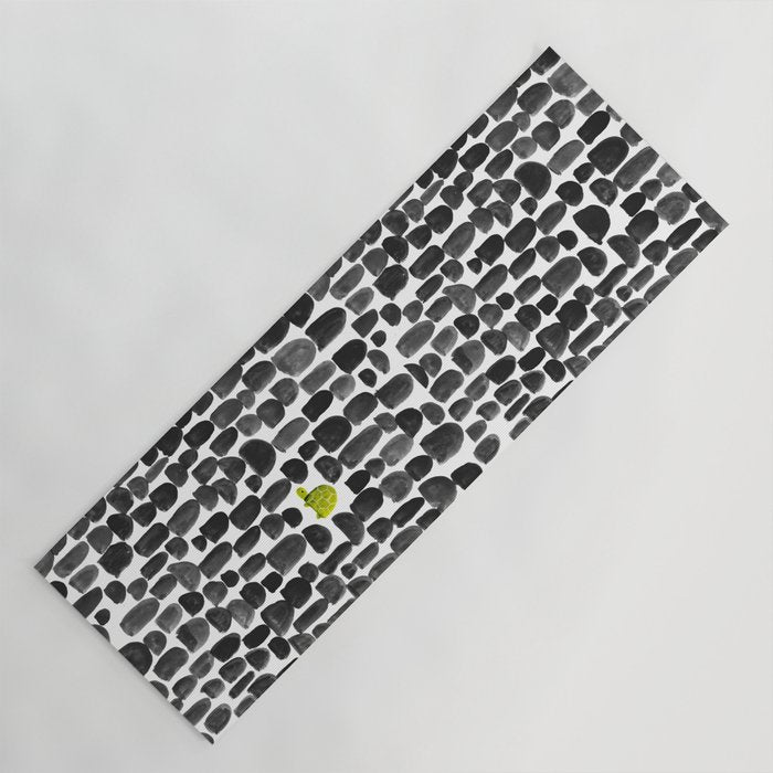 Turtle in Stone Garden Yoga Mat Gallery Image 1